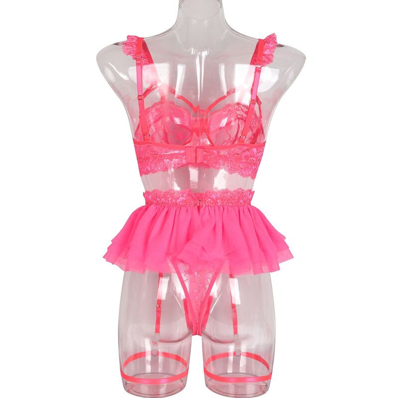 Be Mine Tulle Riffle Pink 5-Piece Set