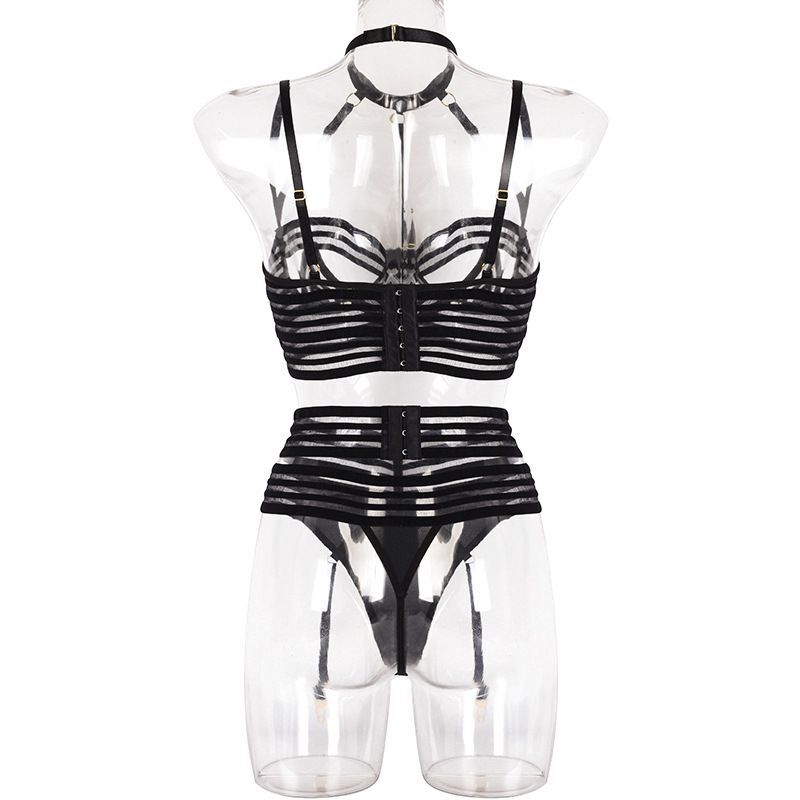 Love's Embrace Black Sexy Set