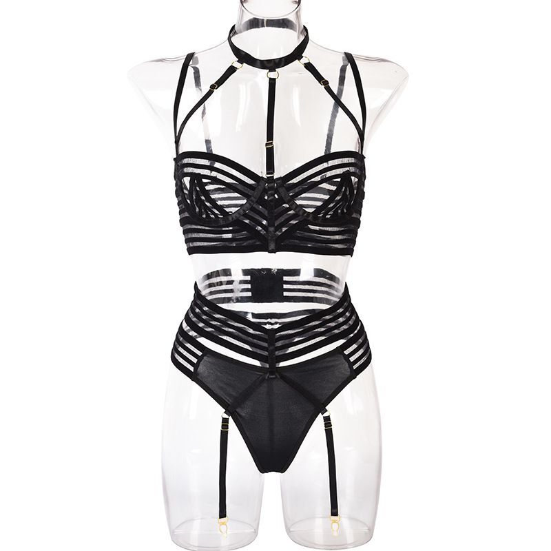 Love's Embrace Black Sexy Set