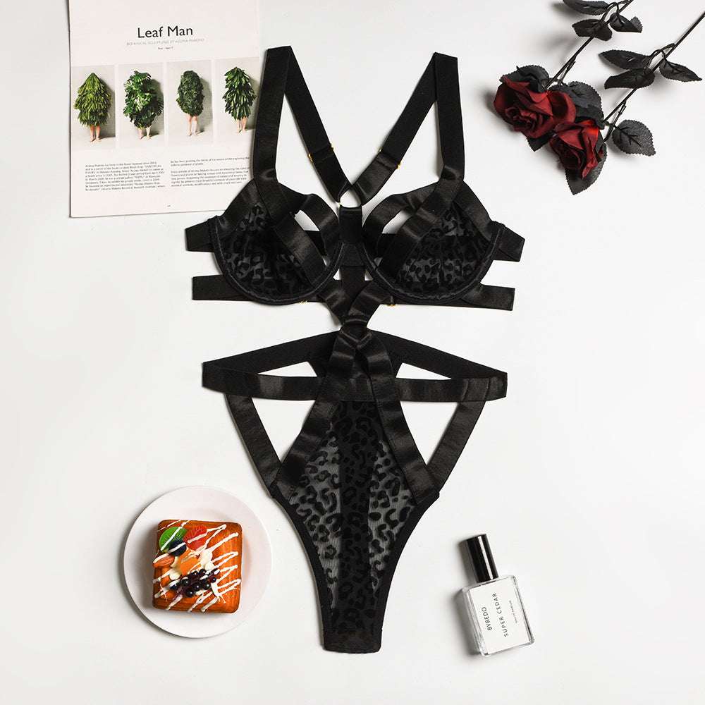 Zuri Black Sensual Bodysuit