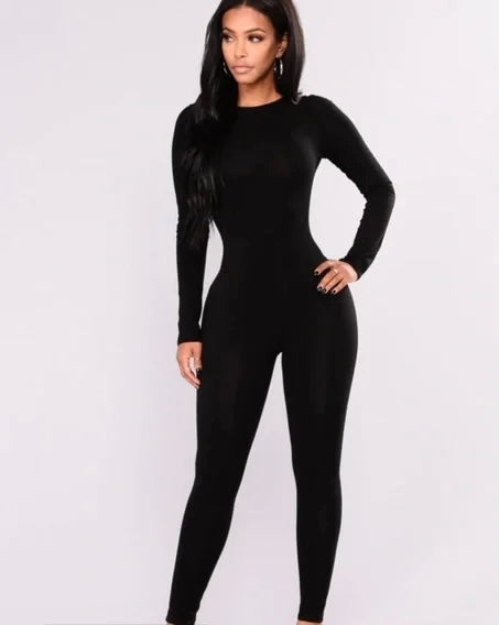 Open Back Vogue Full Body Sexy Jumpsuit