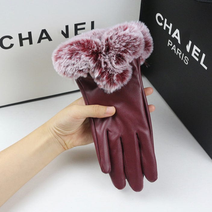 Winter Faux Fur Versatile Gloves